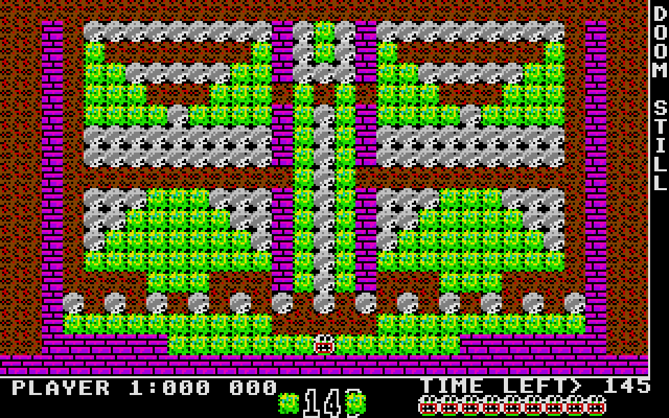 Stone-Age Deluxe atari screenshot